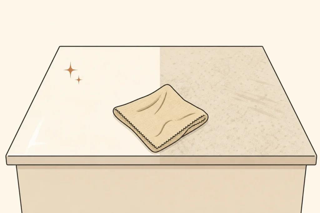 Simple illustration for Keep routine cleaning from rebuilding the film.
