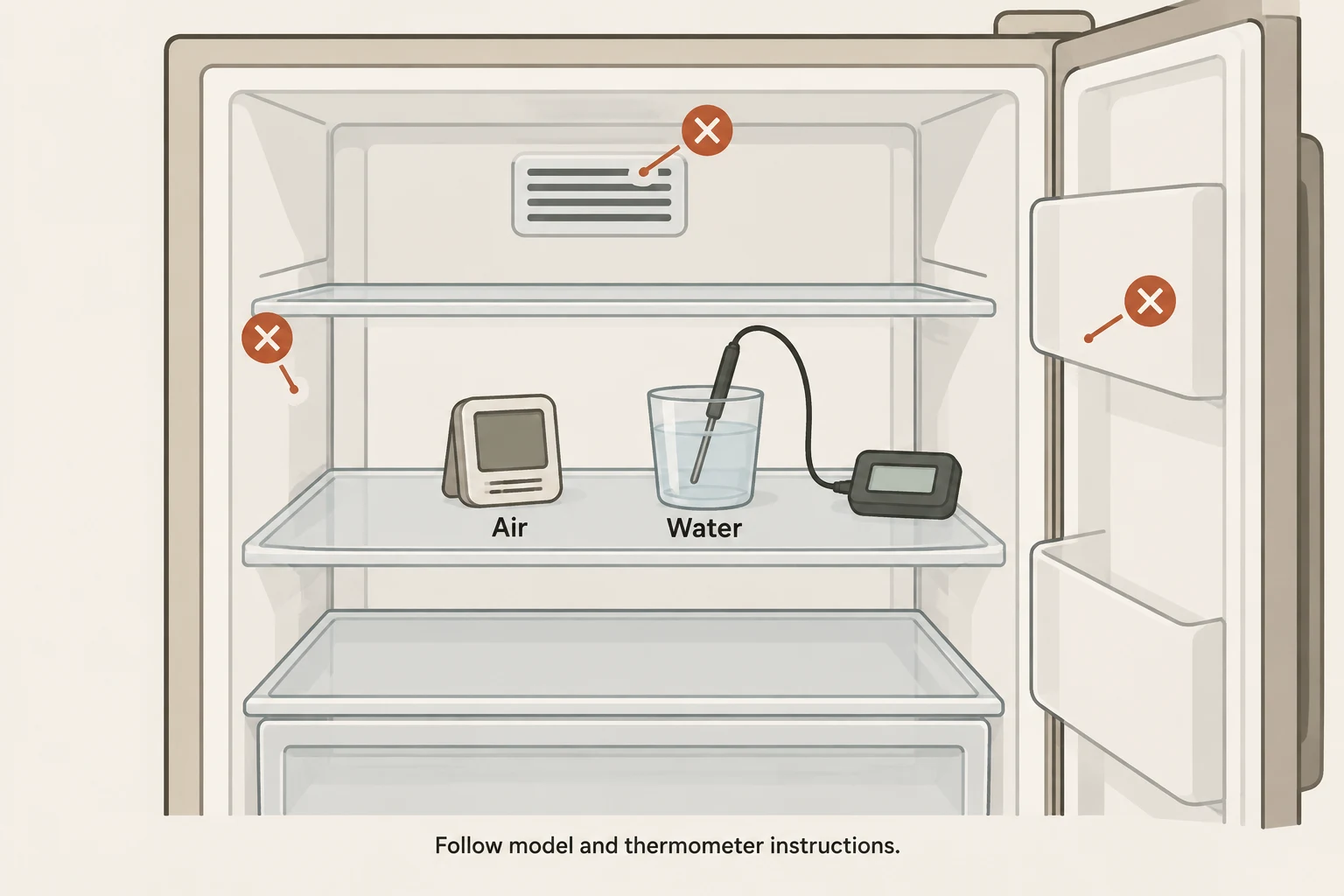 What Temperature Should My Refrigerator Be, and How Can I Check It?